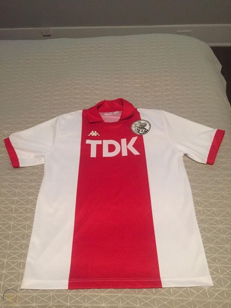 Dakraam Patch Tulpen Retro shirt Ajax kappa nieuw! Mt S t/m XL €50