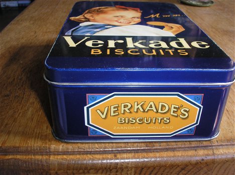 Blik - verkade - biscuits / chocolade - 1