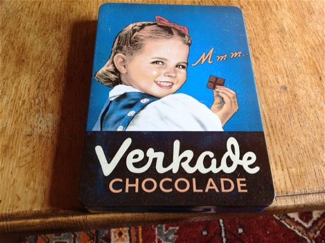 Blik - verkade - biscuits / chocolade - 2