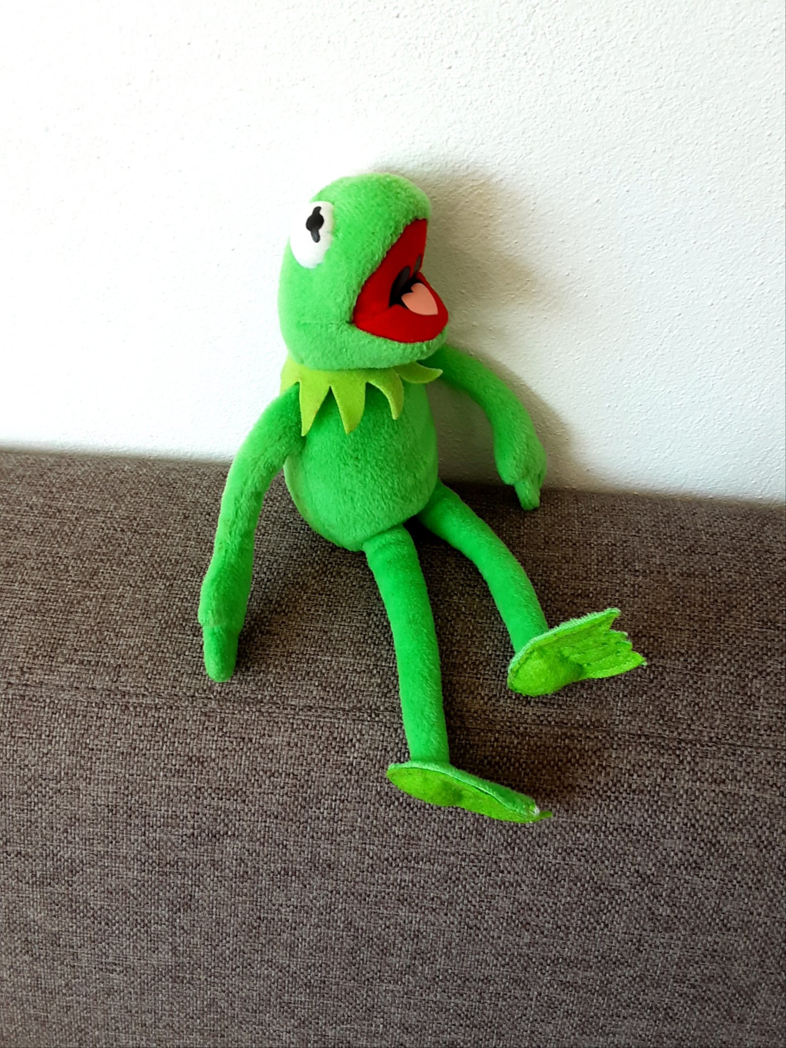 Diakritisch Buurt Spreekwoord 1600 Kermit de Kikker The Muppets Disney Nicotoy Knuffel 25cm