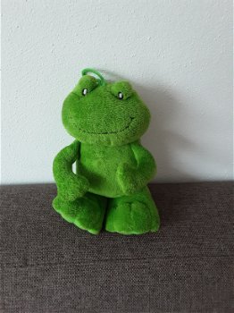 1600 Kikker frosch big foot by perleberg kuscheltier knuffel - 0