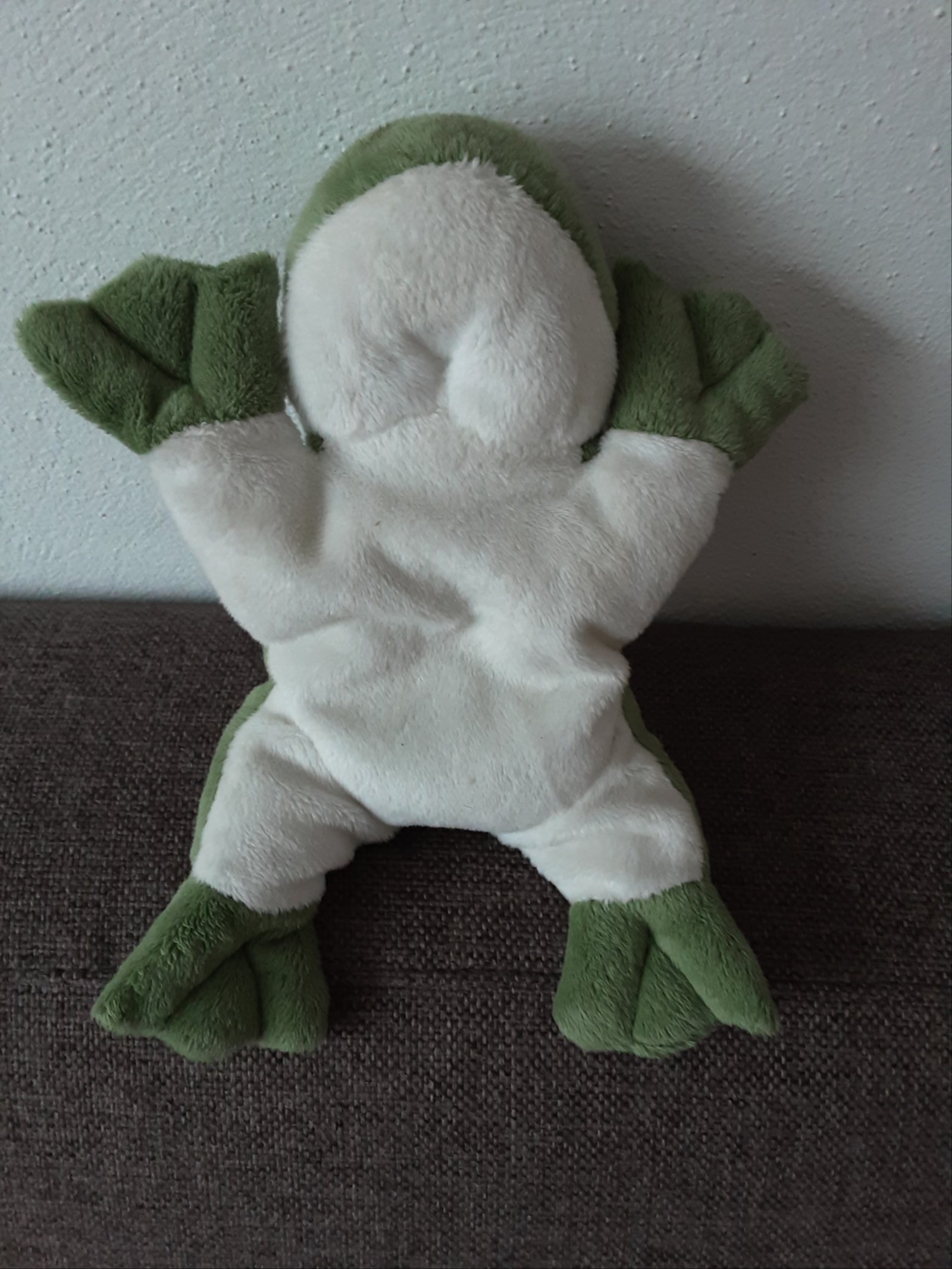 1600 kikker PIA Soft Toys liggend - Afbeelding 3