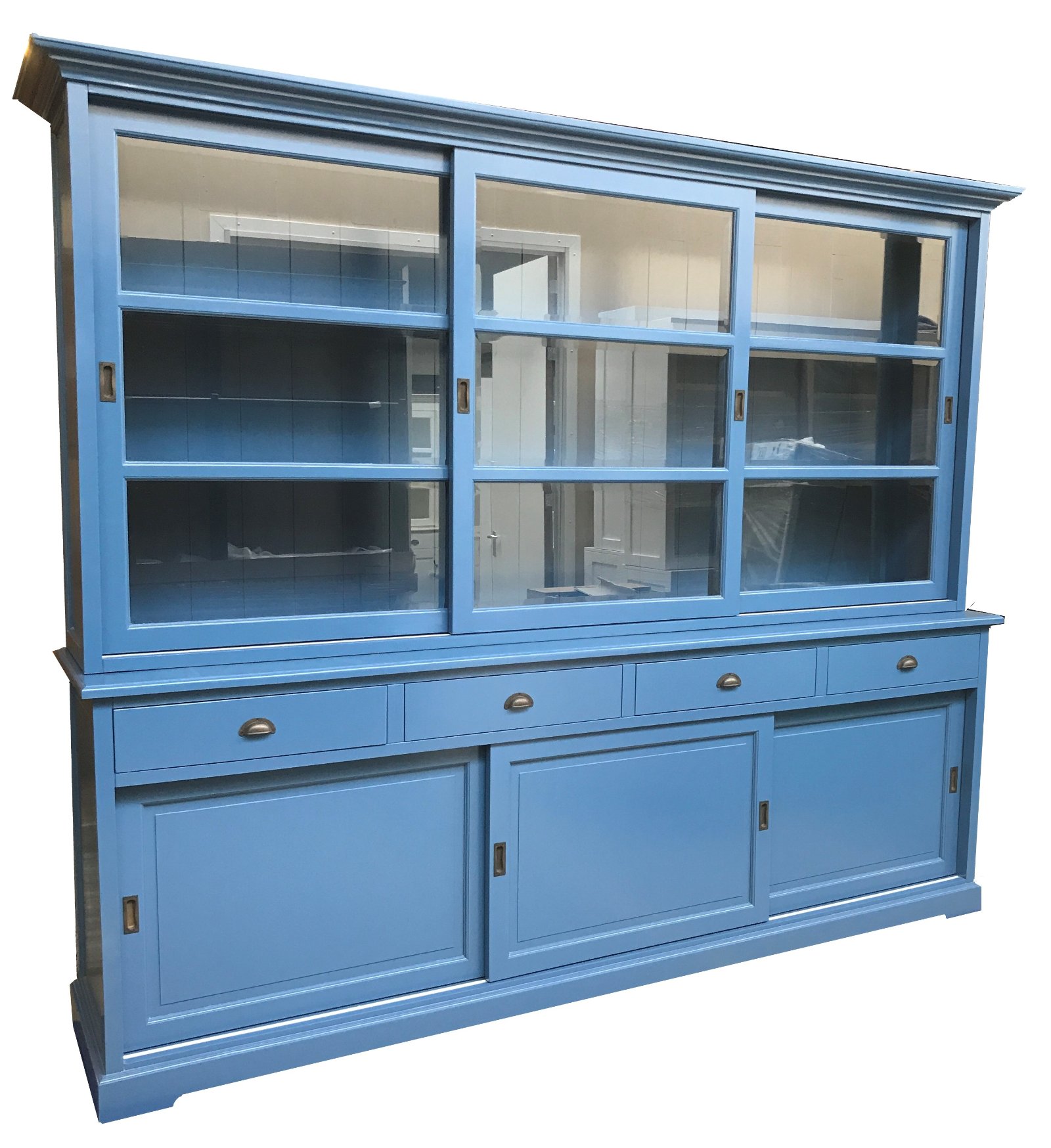 Buffetkast Uden konings blauw blauw 280 x 50/40 x 210 - nr. 1