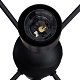 Retro hanglamp - 6 lichts - plafondlamp zwart - pendellamp metaal - lamp ketting - 2 - Thumbnail