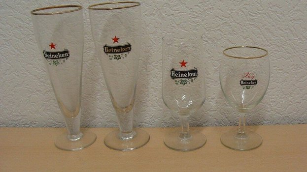 Heineken bierglazen 25 stuks prijs van 0,50 tot 1,50 per glas - 6