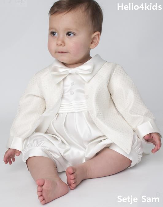 74 wit dooppakje doop romper doopsetje doopkleding Sam - nr. 1