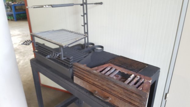 Roosters voor Bbq Grill Tuinhaard Terrashaard Buitenkeuken - 1