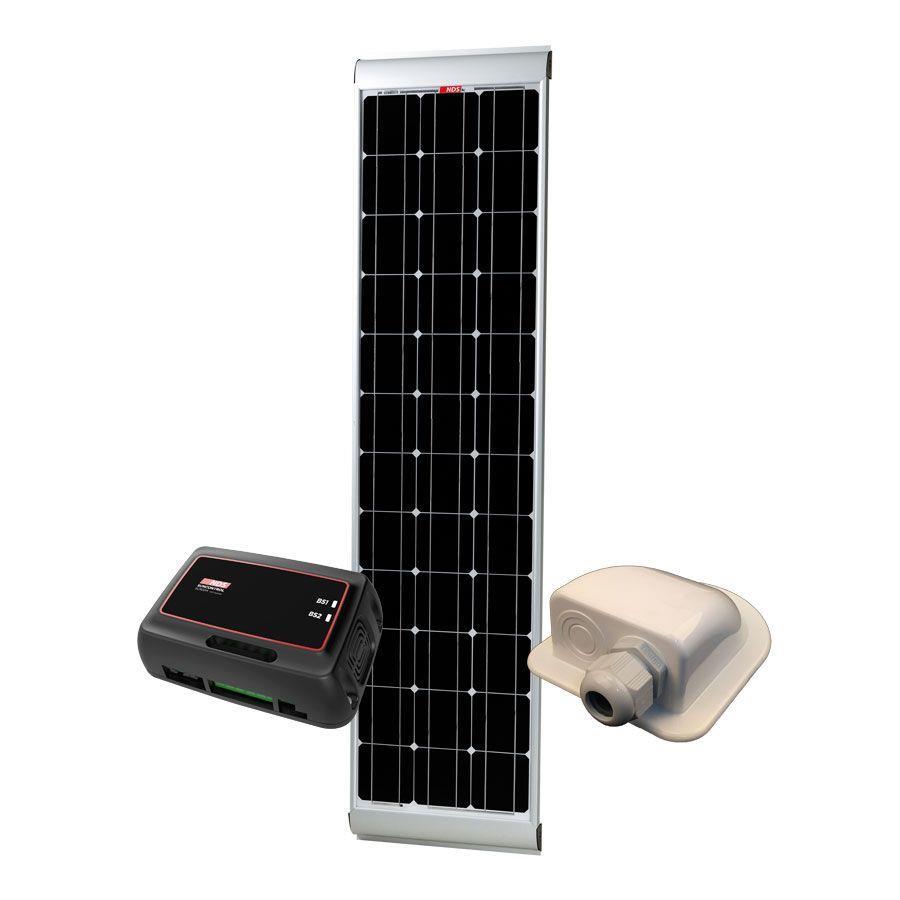 NDS SOLENERGY 100W Slimline Zonnepaneel SET + SC350M - nr. 1