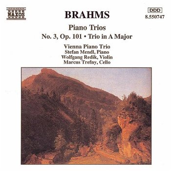 Vienna Piano Trio - Johannes Brahms – Piano Trios. No. 3, Op. 101 - Trio In A Major (CD) Nieuw - 0