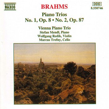 Vienna Piano Trio - Brahms – Piano Trios No. 1, Op. 8 · No. 2, Op. 87 (CD) Nieuw - 0