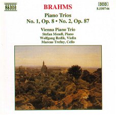 Vienna Piano Trio  -  Brahms – Piano Trios No. 1, Op. 8 · No. 2, Op. 87  (CD) Nieuw