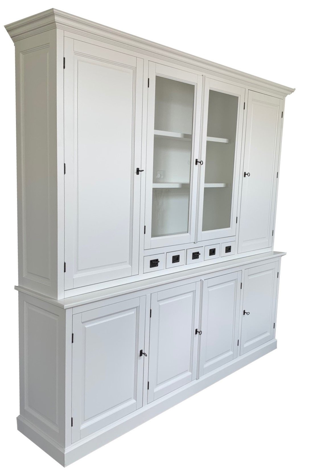 Buffetkast Weesp wit 220 x 50/40 x 230cm - nr. 1