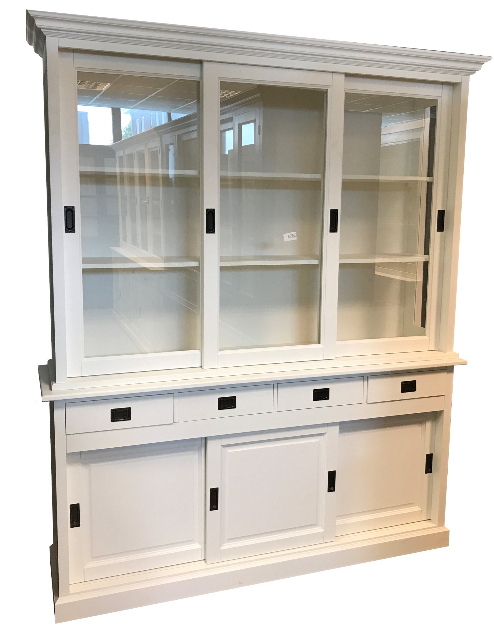 Buffetkast Jubbega wit 180 x 50/40 x 220cm - nr. 1