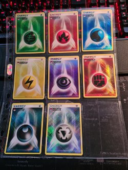 8 x Energy Pokemon Organized Play Promo Pokemon Championship/League