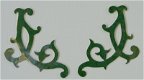 Hoek ornament voor Comtoise, Haantje of Fret 7 - 7 - Thumbnail