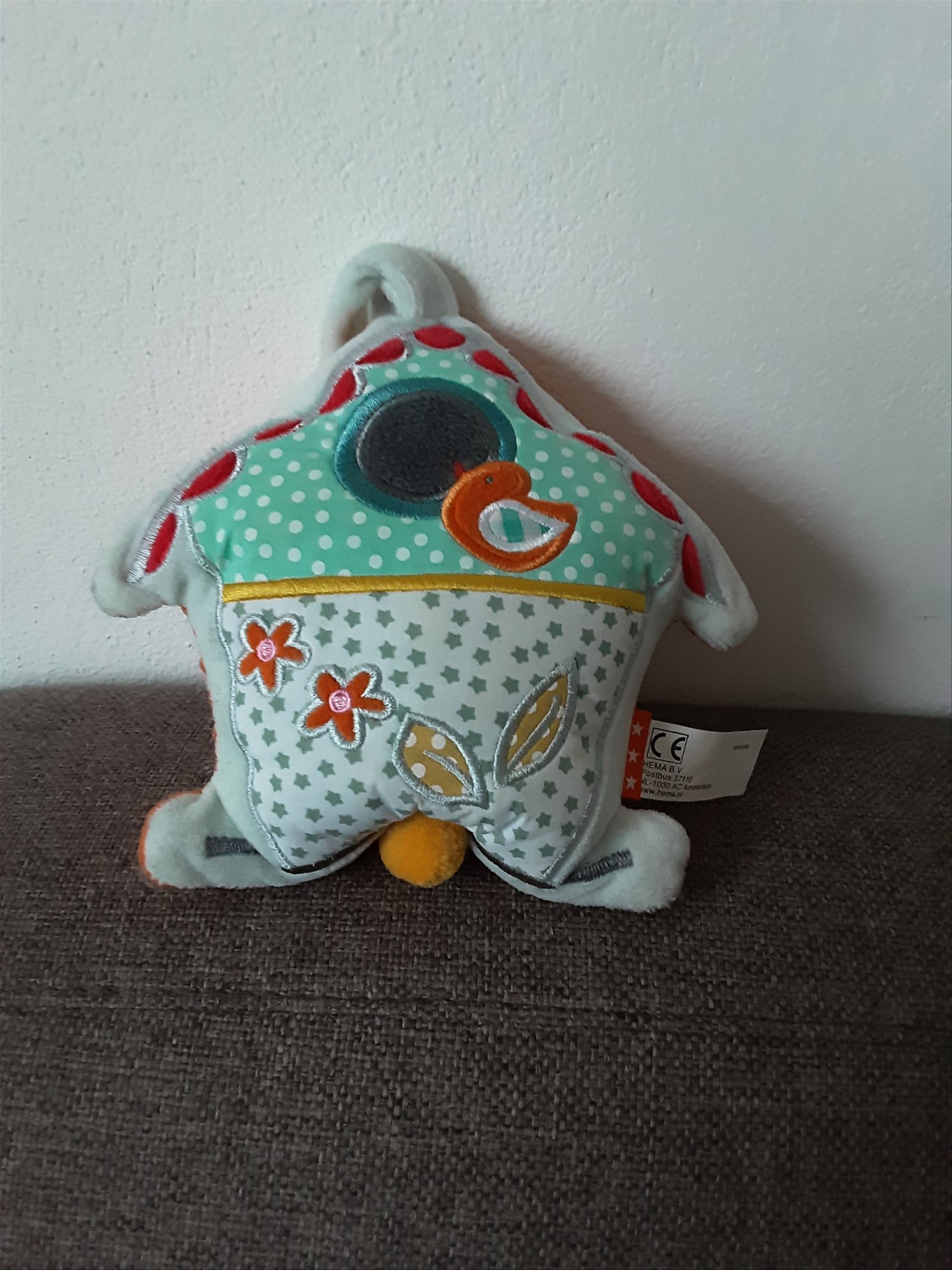 Vogelhuisje muziekknuffel Hema musik spieluhr - nr. 1