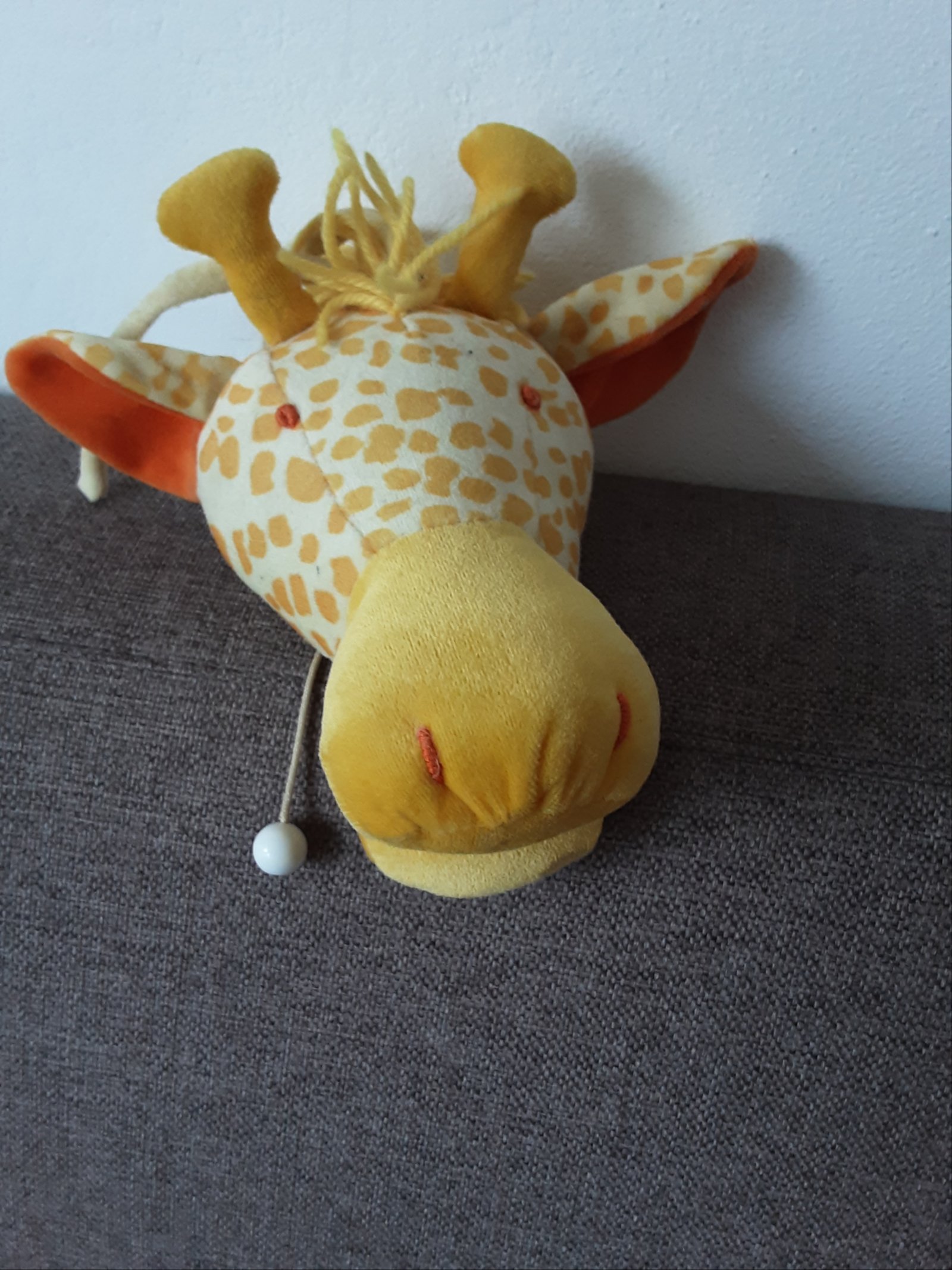 Giraf muziekknuffel Uni Toys Knuffel & co musik spieluhr - nr. 1