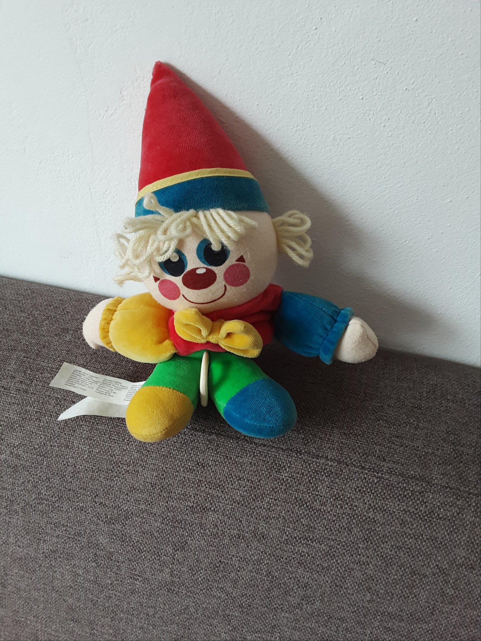 Clown muziekjeknuffel playwell toy GMBH musik spieluhr - nr. 1