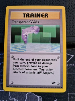 Transparent Walls 125/132 Gym Challenge nm - 0