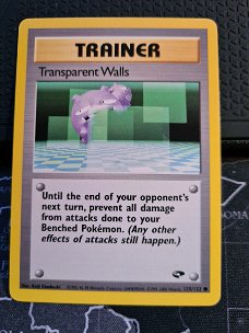 Transparent Walls  125/132  Gym Challenge nm