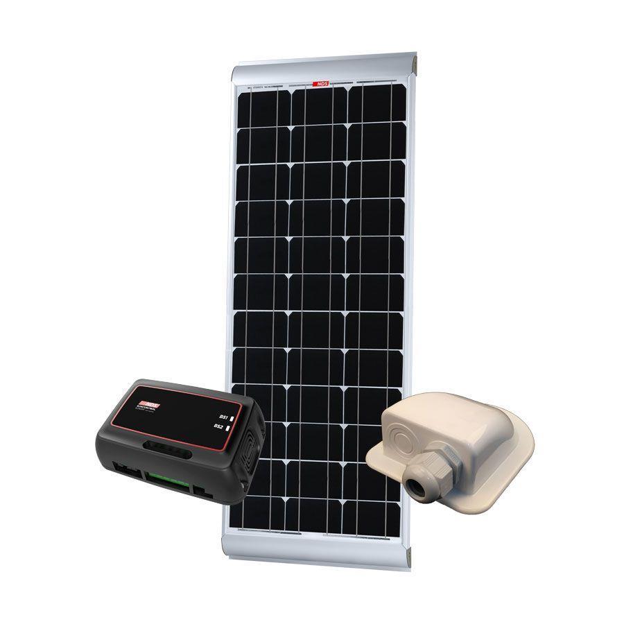 NDS SOLENERGY 120W Zonnepaneel SET + SC350M - nr. 1
