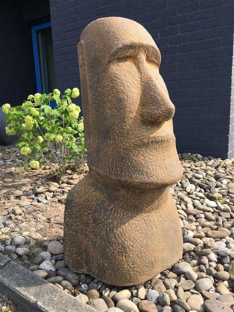 Observatorium Wreedheid Melodrama Bijzonde- Moai beeld - tuinbeeld-decoratie | aangeboden op MarktPlaza.nl
