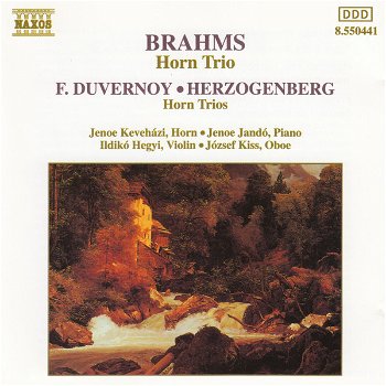 Frédéric Duvernoy - Johannes Brahms, Heinrich Von Herzogenberg – Horn Trio (CD) Nieuw - 0