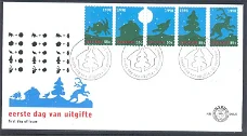 3191 - Nederland fdc nvphnr. 395/2 onbeschreven dus 1 van de 4 enveloppen 