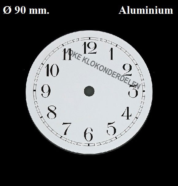 = Wijzerplaat = 90 mm. =44274 - nr. 1