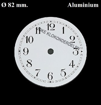 = Wijzerplaat = 82 mm. =44273 - 0