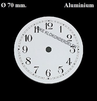 = Wijzerplaat = 70 mm. =44272 - 0