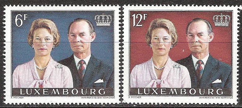 luxemburg 0962/3. - 0