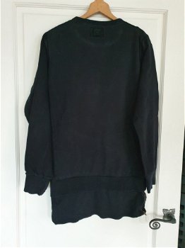 Vingino zwarte sweater oversized extra lang maat 16/176 - 0