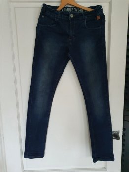 Tumble and Dry donker blauwe spijkerbroek jeans maat 164 - 3