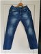 Vingino donker blauwe spijkerbroek jeans maat 146 - 2 - Thumbnail