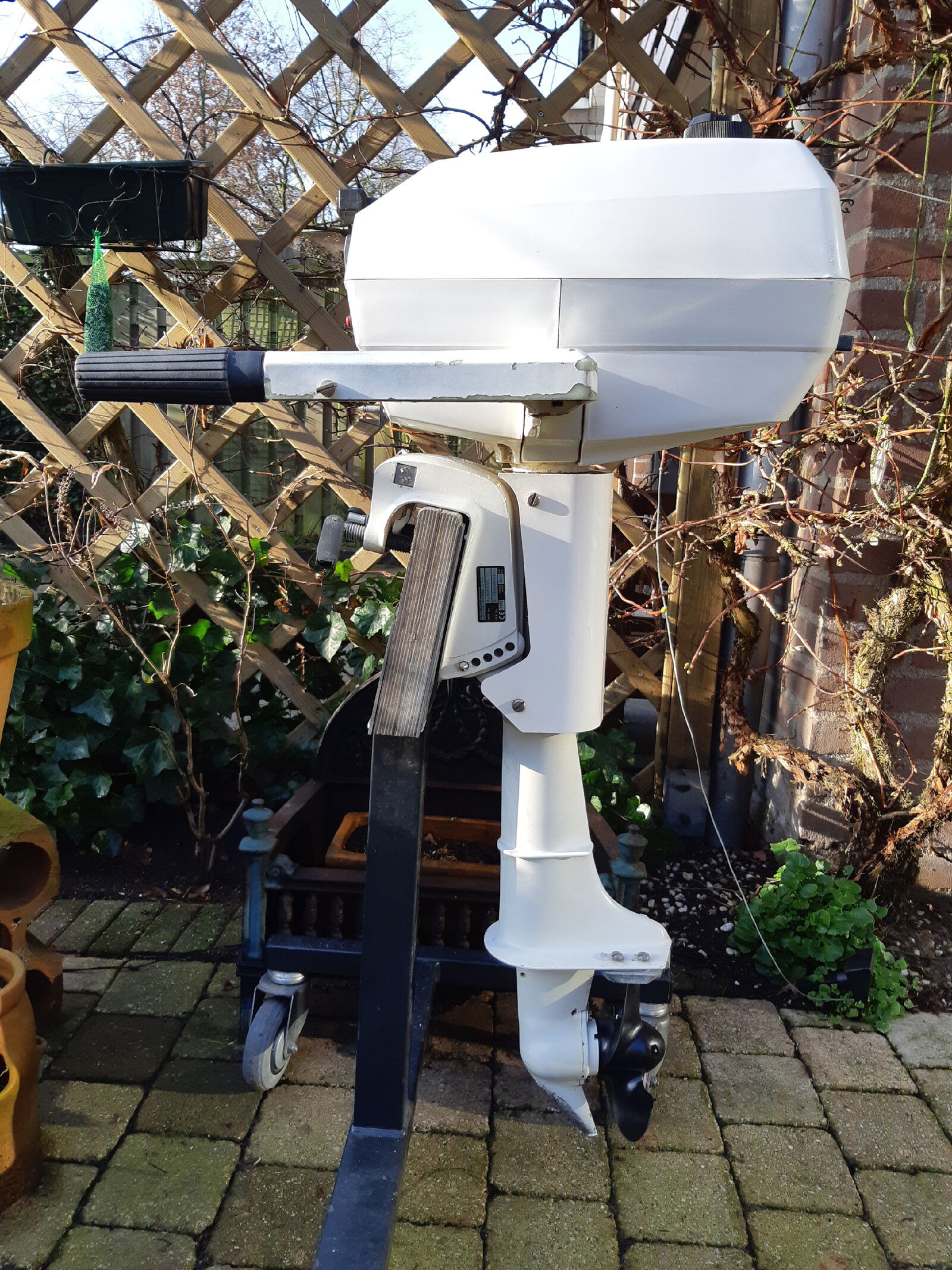 Johnson 4pk kortstaart met vrijloop en interne of externe tank. - Afbeelding 2