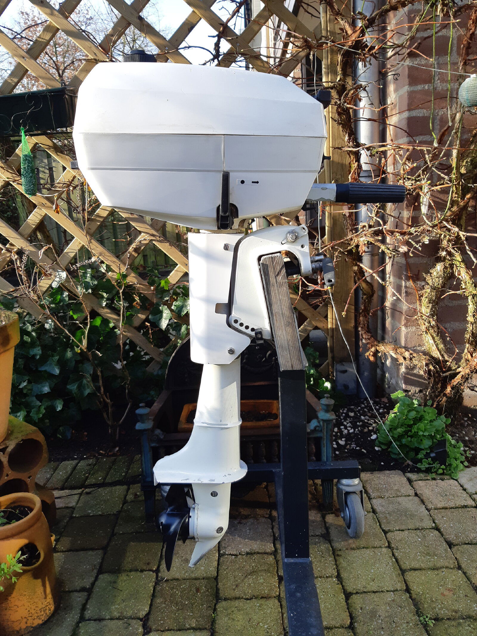 Johnson 4pk kortstaart met vrijloop en interne of externe tank. - Afbeelding 3