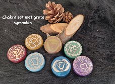 Mooie Orgonite Chakra sets.. 