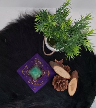 Aura Orgonite met Aura Magnatiet bol (8CM) - 1