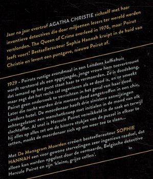 Sophie Hannah = De monogrammoorden - Agatha Christie- Hercule Poirot mysterie - 1