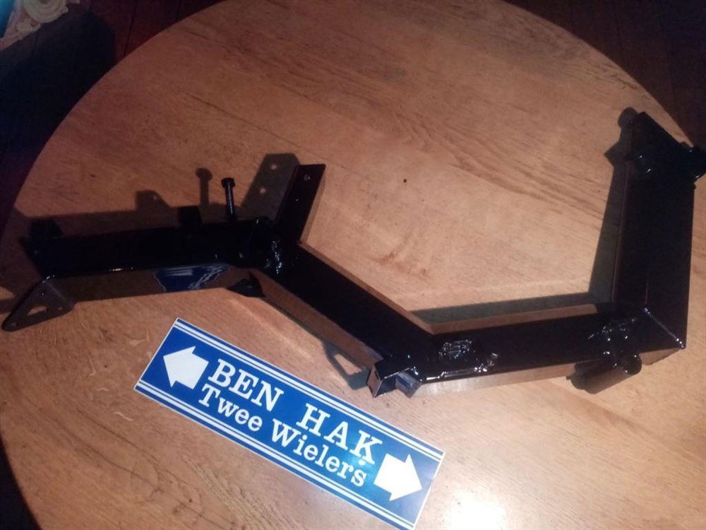 Frame Gilera Citta SPLINTER NIEUW ZWART Compleet - nr. 1