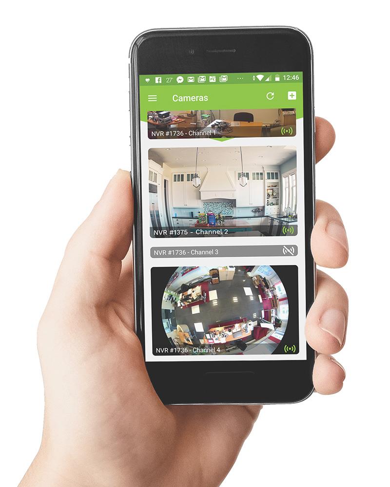 AMIKO HOME IPCAM camera beveiligingsset Dome 4 - Afbeelding 2