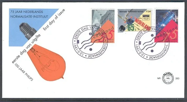 3116 - Nederland fdc nvphnr. 283 onbeschreven - 0