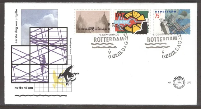 3112 - Nederland fdc nvphnr. 273 onbeschreven - 0