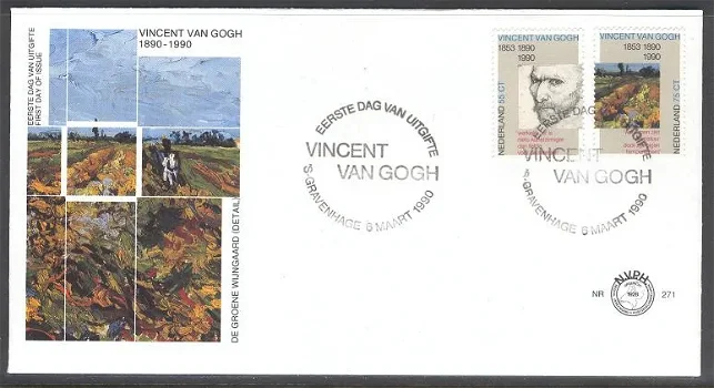 3111 - Nederland fdc nvphnr. 271 onbeschreven - 0