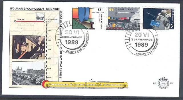 3107 - Nederland fdc nvphnr. 266 onbeschreven - 0