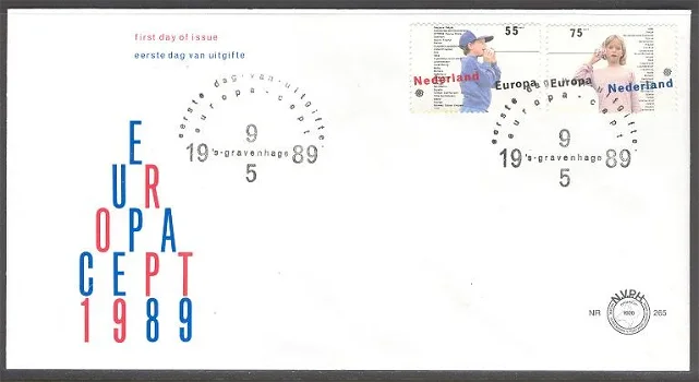 3106 - Nederland fdc nvphnr. 265 onbeschreven - 0