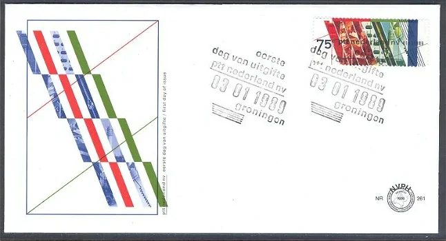 3102 - Nederland fdc nvphnr. 261 onbeschreven - 0