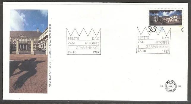 3094 - Nederland fdc nvphnr. 249 onbeschreven - 0