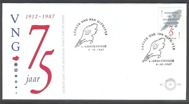 3093 - Nederland fdc nvphnr. 248 onbeschreven - 0